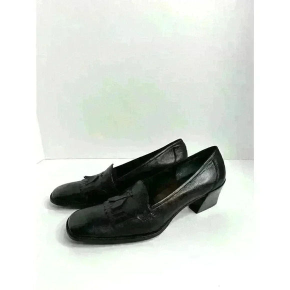 COPY - Etienne Aigner 70s Style Tasseled Fringed Slid-on Loafer Size 8.5 N Vint… - Picture 7 of 13